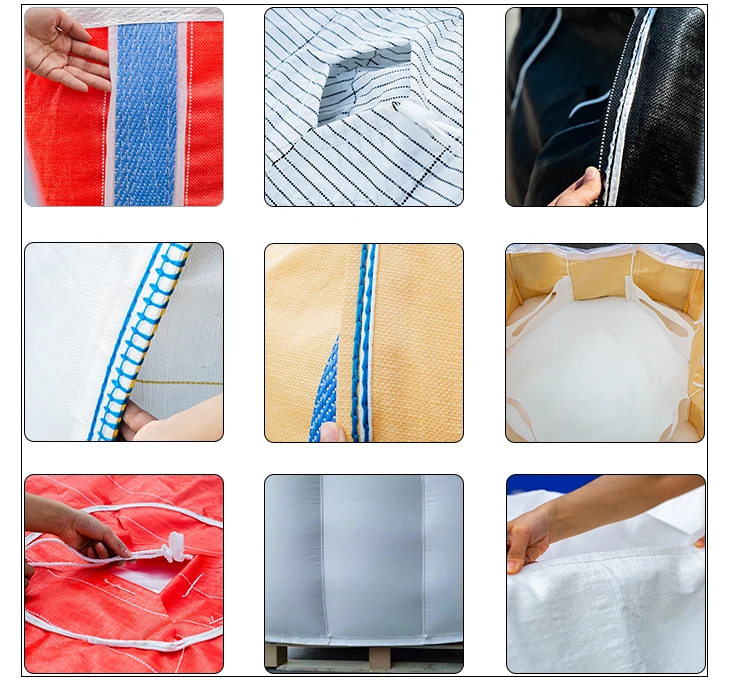 Bulk Bags (fibcs) for Bangkok 900kg Brown Pink 100% New Suppliers Open Bitumen Bulk Bags (fibcs)