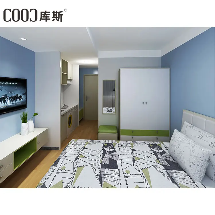 
custom made japanese style interior design mfc hotel room furniture 