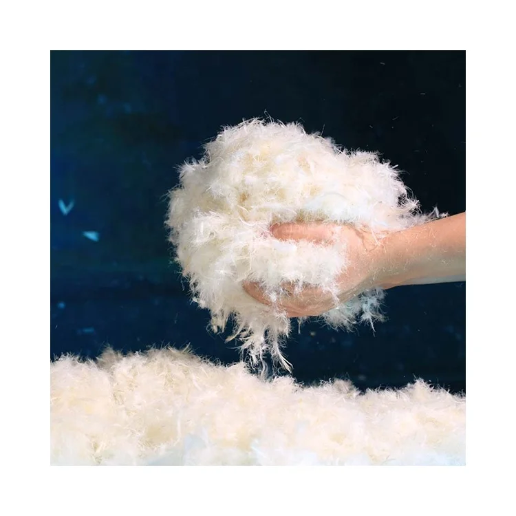 
Promotional Hot Sale Wholesale Low Price Comfortable 50% Washed Pure White Duck Down for Sale Feather Duck Down 