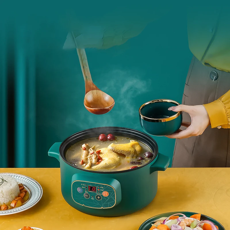 Multi Function Electric fry pan Noodle Hot Pot Nonstick Cooking Pots 110 V 220 V Electric Rice Cooker