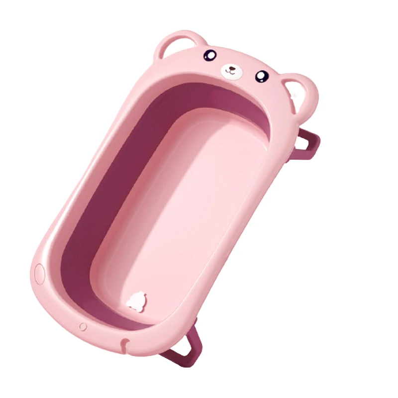 Новая прочная пластиковая Складная Ванна для новорожденных, ванна для новорожденных, младенцев