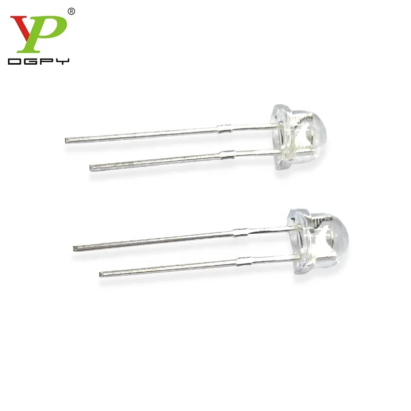 3.0-3.5V 4.8mm Straw Hat 5mm Round Shape RGB 7-Color Flashing Blinking LED Diodes ( CE & RoHS Compliant )