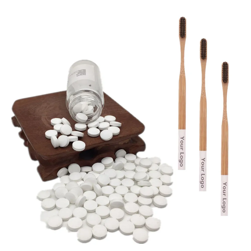 Hotel Toothpaste Tablet Fluoride Teeth Whitening Nano Hydroxyapatite for Travel