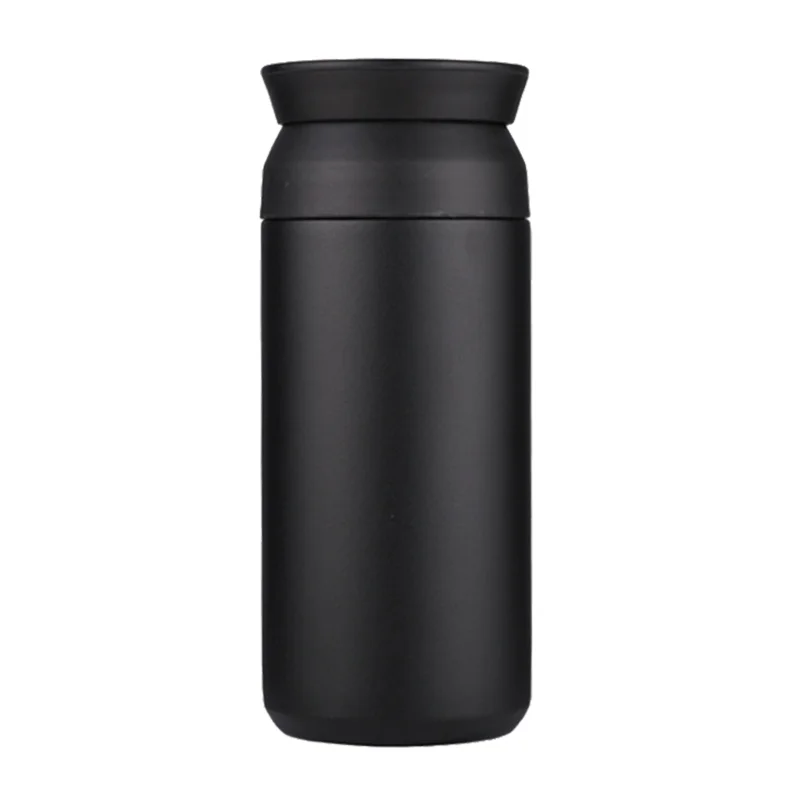 Wide mouth personalized Thermal double wall tea filter stainless steel water bottle