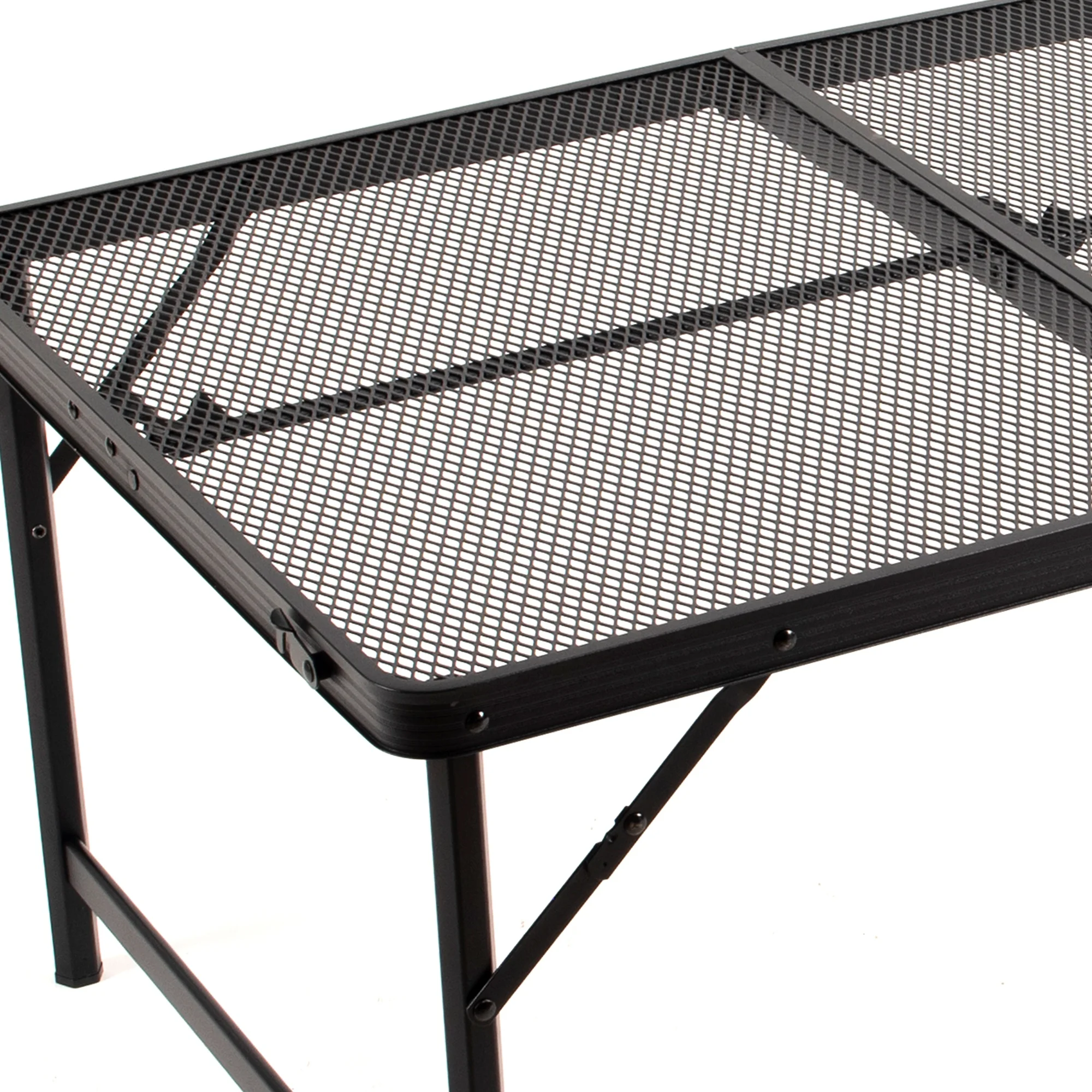 Folding Camping Table Mesh Bag, Side-Pocket Lightweight, Carry Handle for Ou