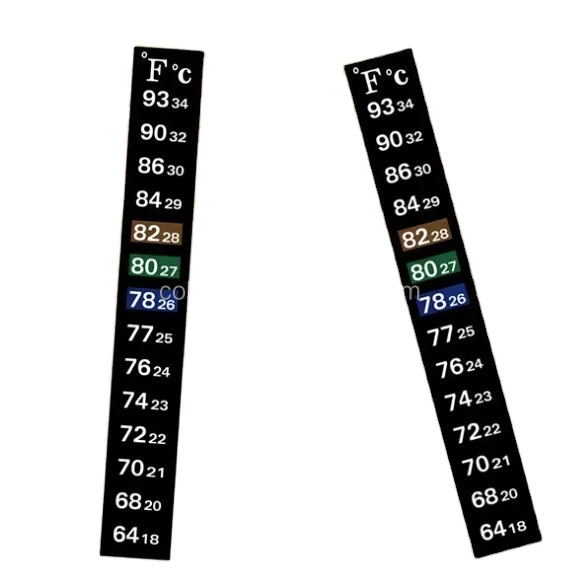 Digital lcd thermometer plastic strip thermometer temperature strips
