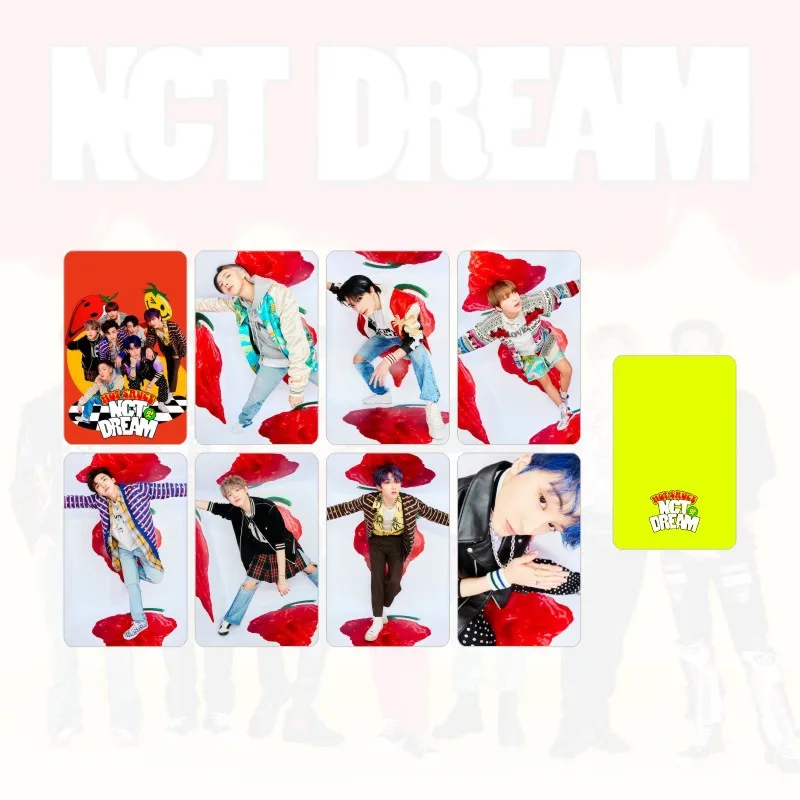  Оптовая продажа товары Kpop Idol двусторонняя печатная Фотокарта NCT Dream Hot Sauce Lomo