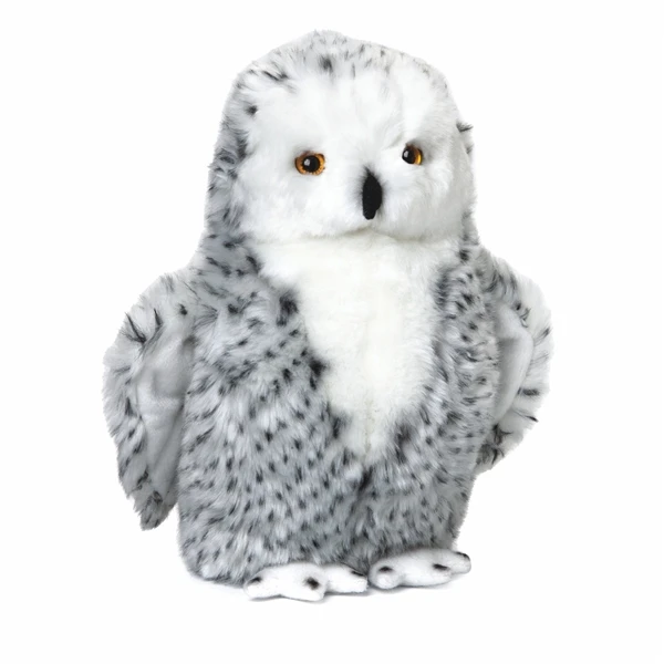 Hot Sale Custom 8' Soft Plush Animal White Owl Plush Toy