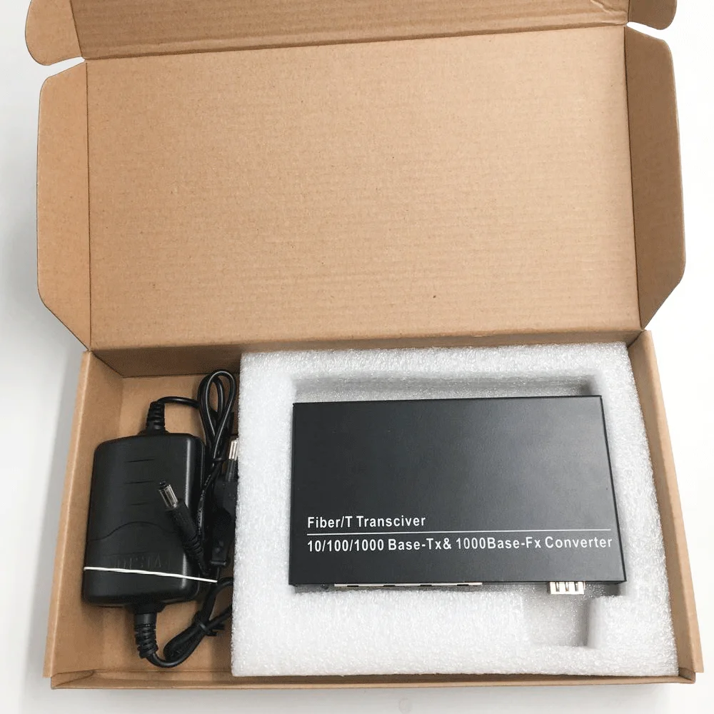 1G4E 2 sfp волокно оптический порты 4 rj45 Ethernet media converter gigabit волокно оптический коммутатор