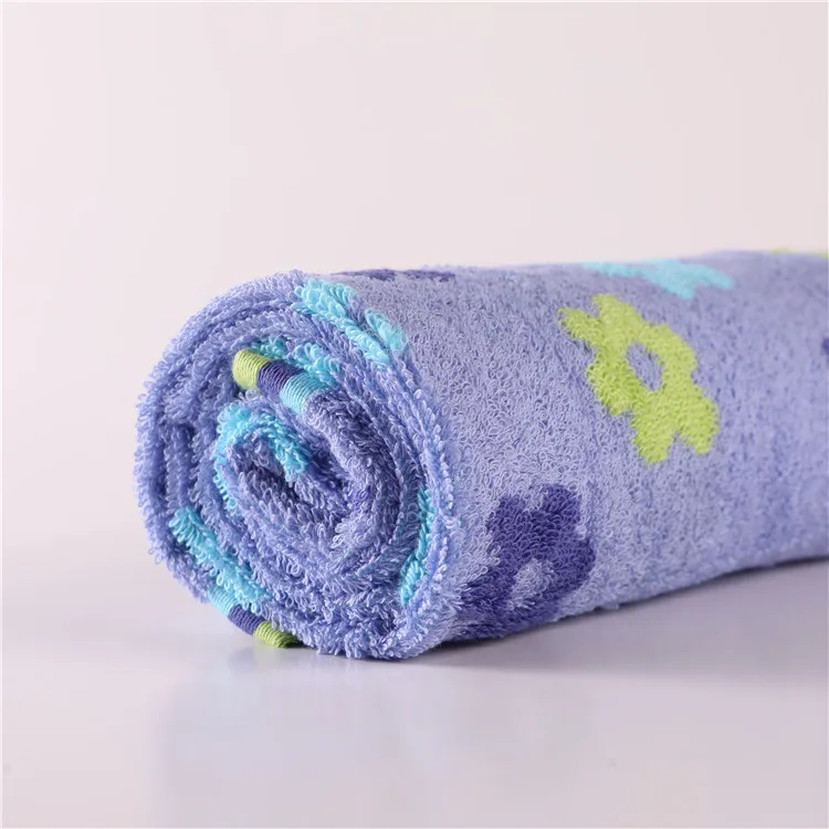 
Manufacturer wholesale custom logo jacquard pure cotton pillow towel 