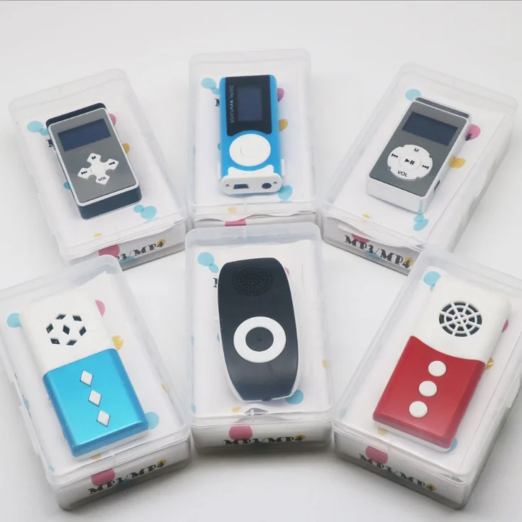  Running Sport Mini Mp3 Player Module With Screen Metal Shell Fashion