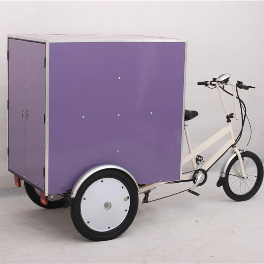 Electric cargo tricycle three wheels trikes electric assist truck cargo trike tuk tuk electric tricycle with wagon