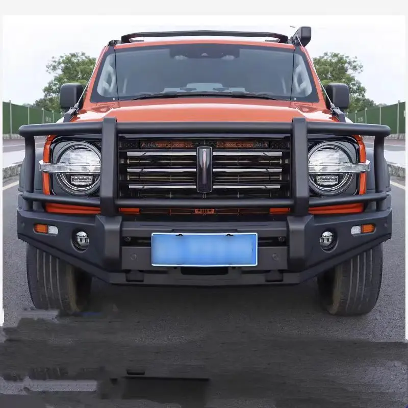 topleader TANK 300 AU Style Bull Bar: Unleash the Off-Road Potential of Your Vehicle - Front Protection for Adventures