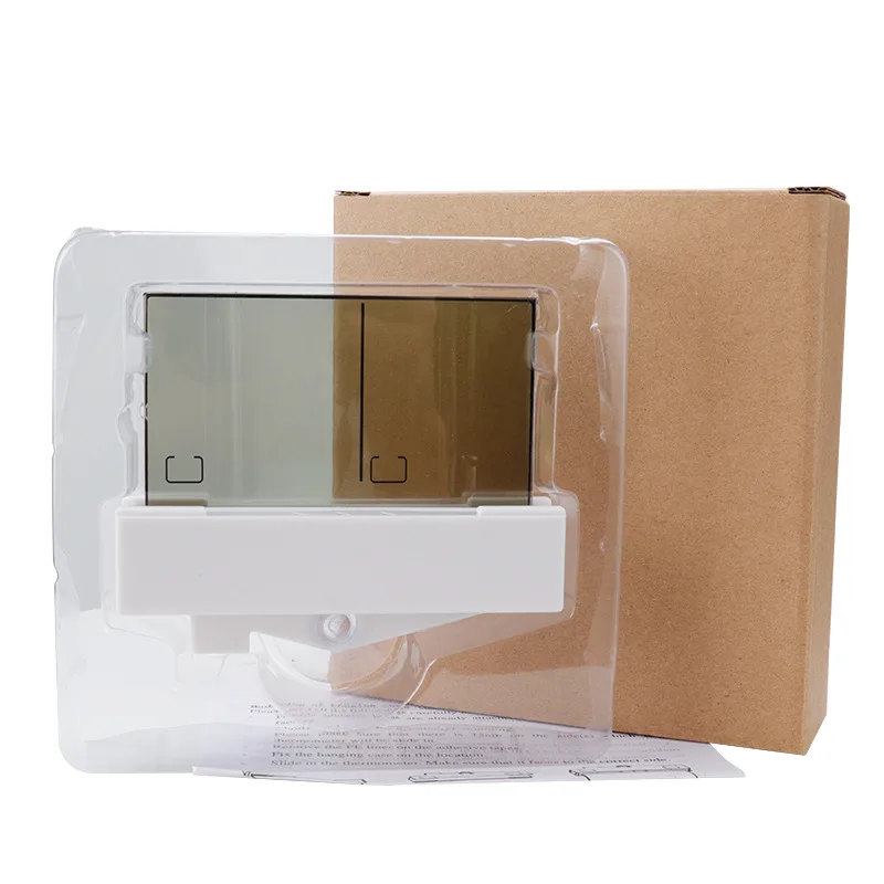 HTM78 House Shape Indoor Outdoor Household Max Min Digital Window Thermometer With Suction Cup