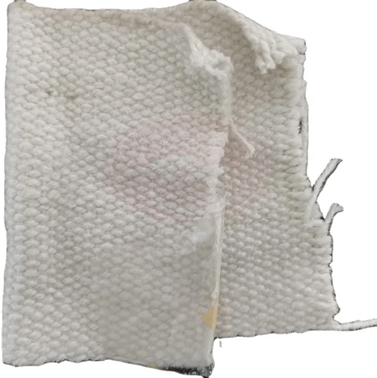 fireproof fabric glass fiber stainless steel reinforced ceramic fiber cloth yarn tape rope for furnace seal