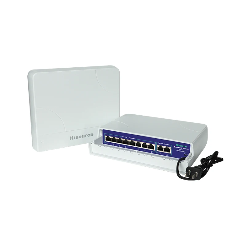 Practical Hot Sale outdoor 8 Ports Gigabit  Poe network Switch Waterproof Poe Switch IP65 With Quality Assurance for CCTV