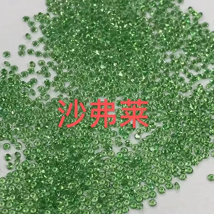 YZ Factory wholesale Price Diamond Cut Mix Color  Natural Black Sapphire Loose Gems