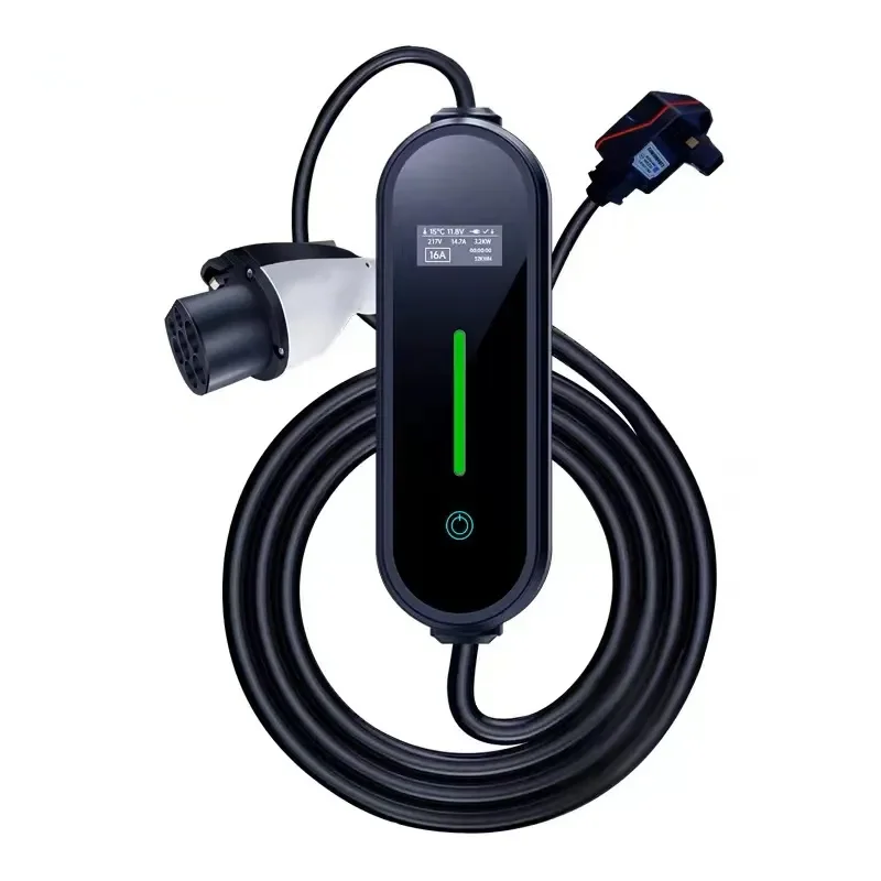 New Evse Portable Wall-mounted Charging Stations 32a 250v 32a 7kw Ev Charging Wallbox 7kw Level 2 Ev Charger for Electric Car