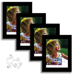 4x6 8x10 11x14 custom home decor wedding wall black wood photo picture frame