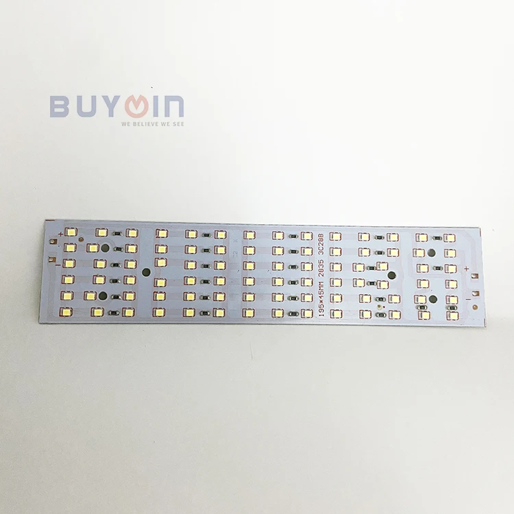 DC12V Led pcb board Manufacture China Led Light Raw Material SMD2835 30W Led pcb plate 195*45MM circuit board pcb