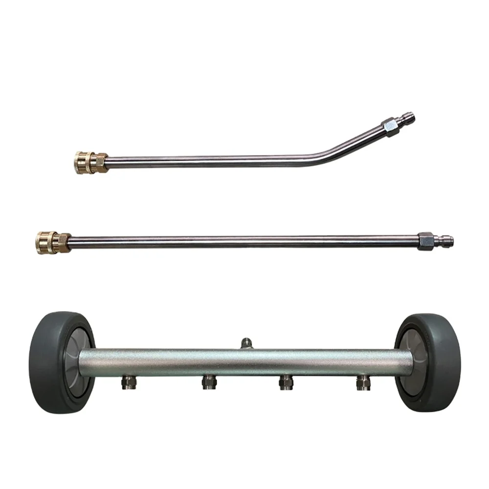 2 in 1 Car Cleaner Under carriage Surface Washer for High Pressure Water Washer with 360 rotating Wheel