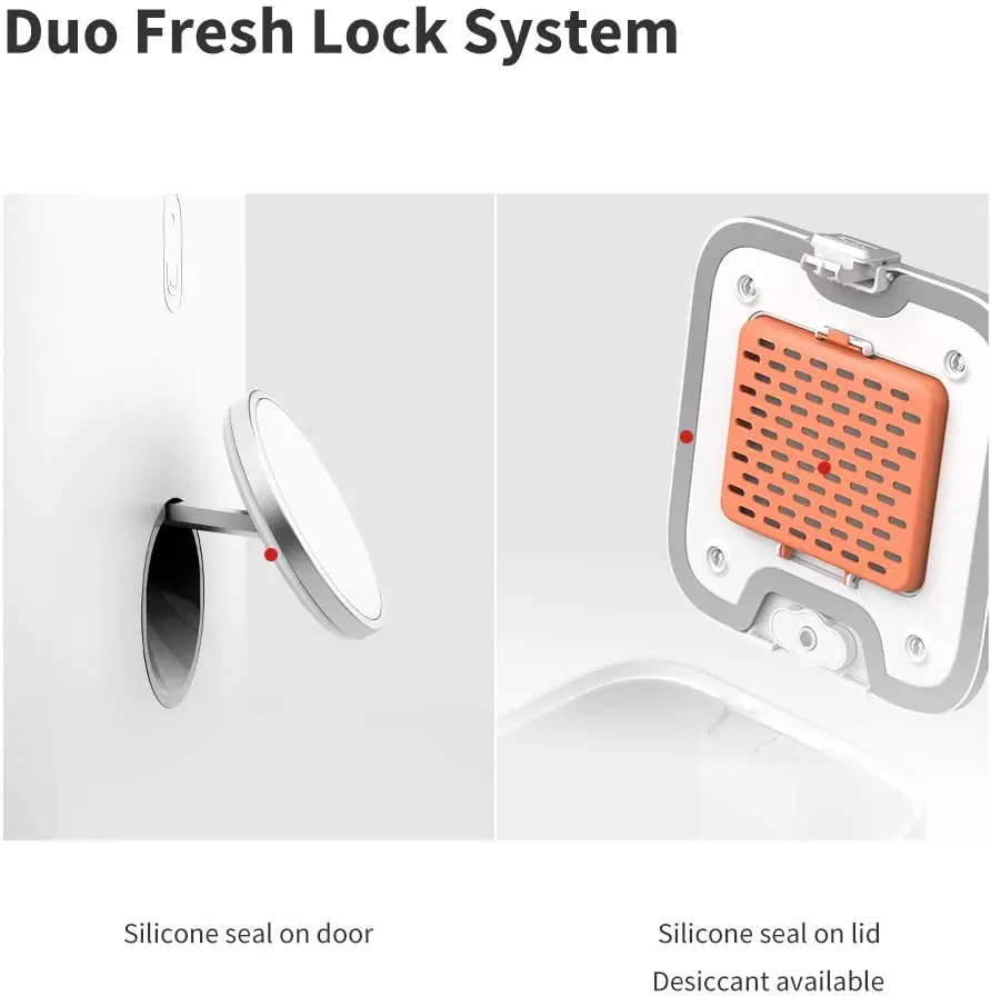 
PETKIT FRESH Element Mini Metal Wi-Fi Enabled Automatic Pet Cat Feeder with App and Alexa voice control 