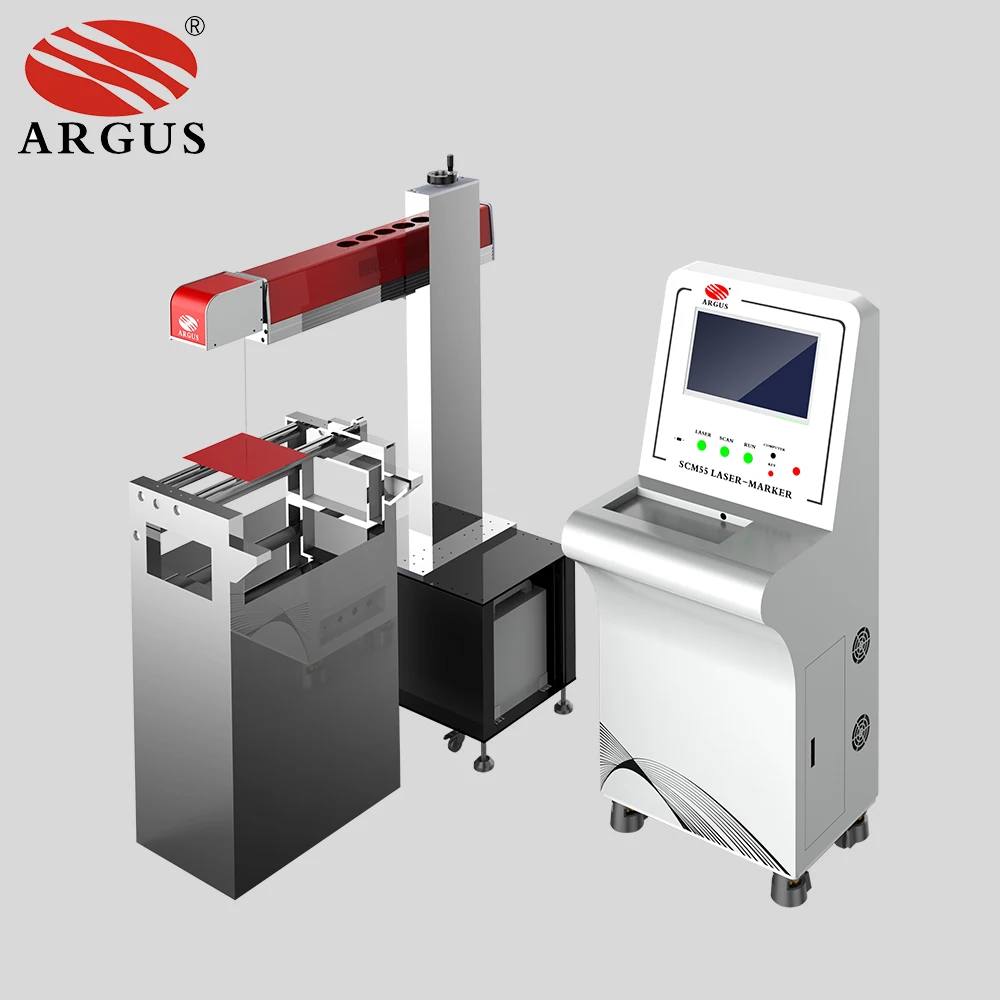ARGUS High-Speed CO2 Laser Marking Machine New Condition Bulk Packaging Easy Perforating Techniques Different Materials Flexible