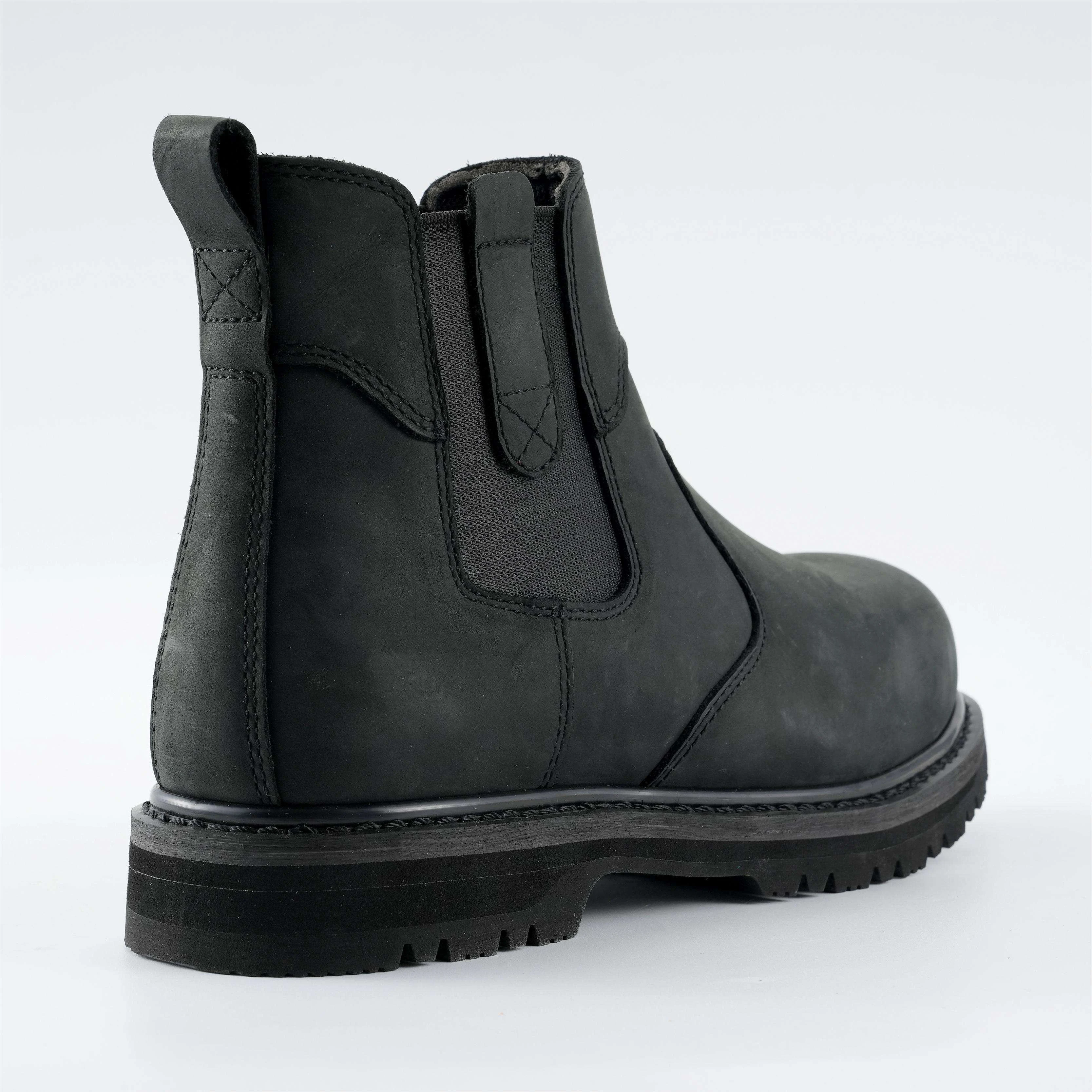 Goodyear style boots high-grade waterproof first layer cowhide fashionable comfortable safety shoes safety boots