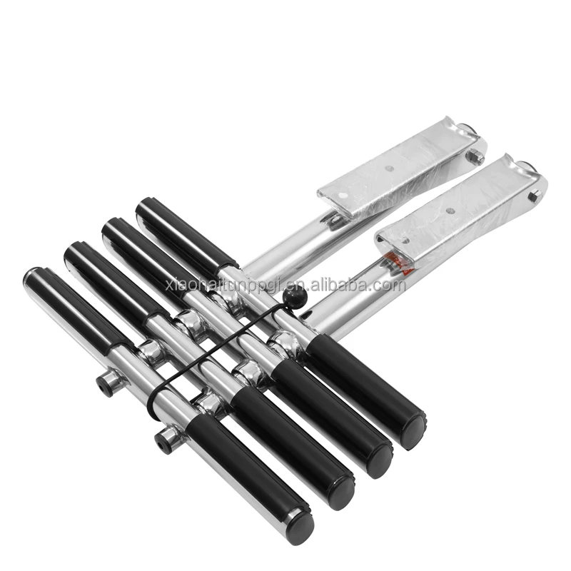 Step Telescoping Boat Ladder Little Dolphin 316 Stainless Steel 3 and 4 Silver Aluminum Water Access Boat Ladder 7 Step 1 PC