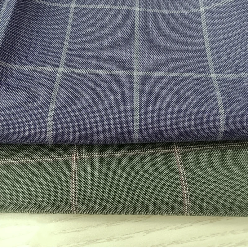 High Quality Custom Sample 70% Wool Fabric Materials Men Suit 280G  Suit Fabric For Suits