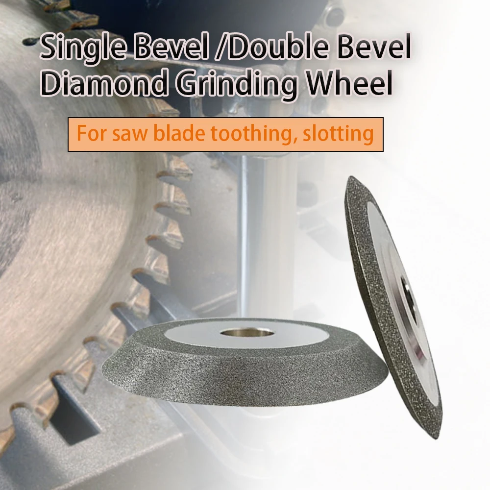 Гальваническое двойное Коническое шлифовальное колесо v паз абразивные инструменты профиль алмазный шлифовальный круг