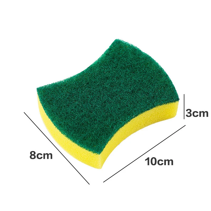 Durable High density natural cleaning car wash sponges pad kitchen cleaning sponge scouring scrubber