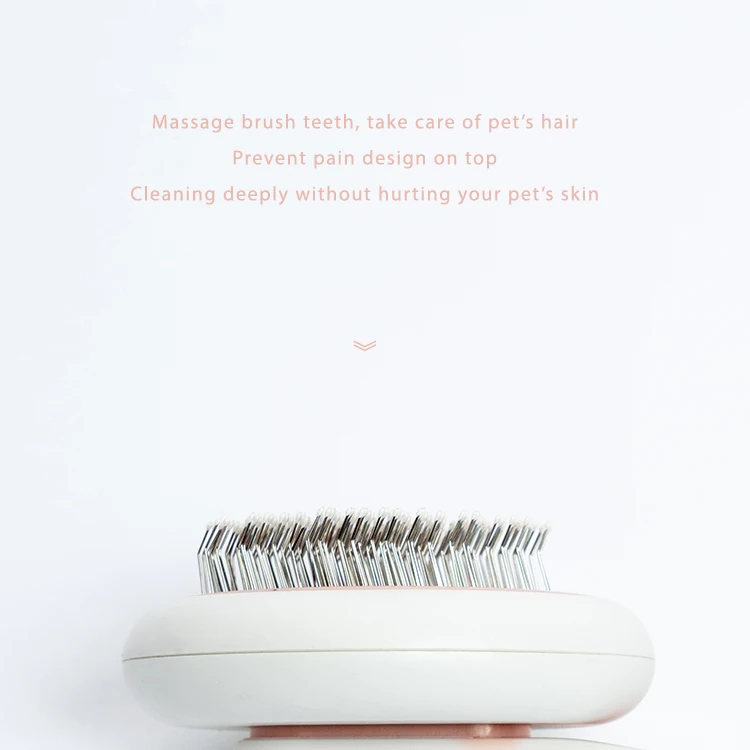 
Factory Supply Wholesale Grooming Non-Slip Handle cat dog brush 