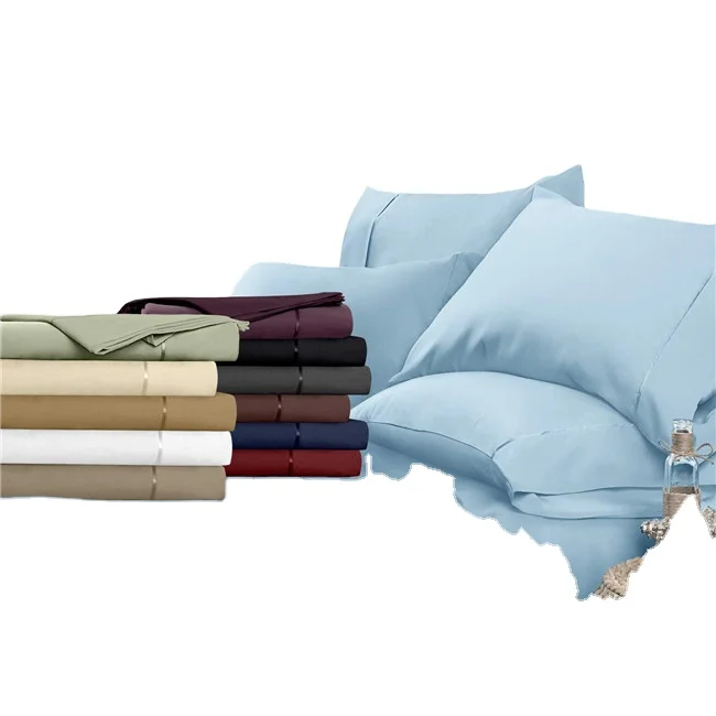 100% cotton White duvet cover sets luxury Bedding Sets hotel bed sheet set