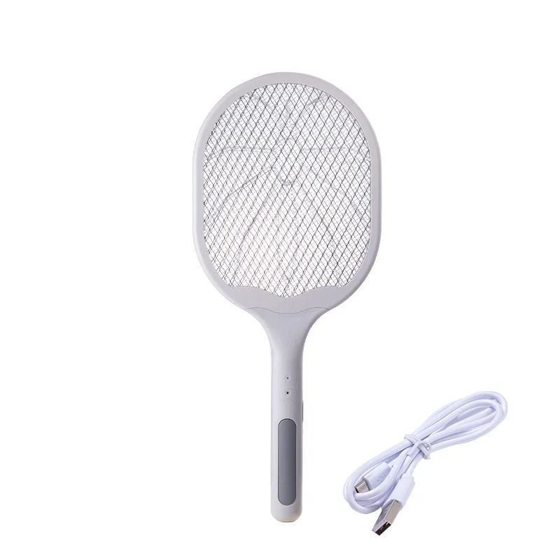 NEW 2 In 1 Electric Fly Mosquito Killer USB Cable Charged Swatter Pest Control Mosquito Bat