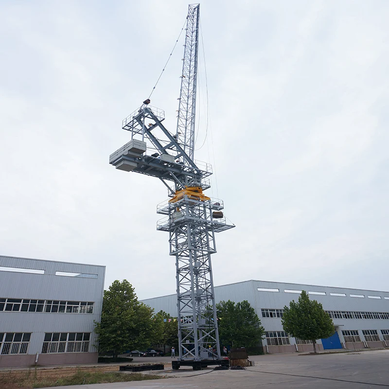 Sell well in South Korea Luffing Tower Cranes   SF-180 price