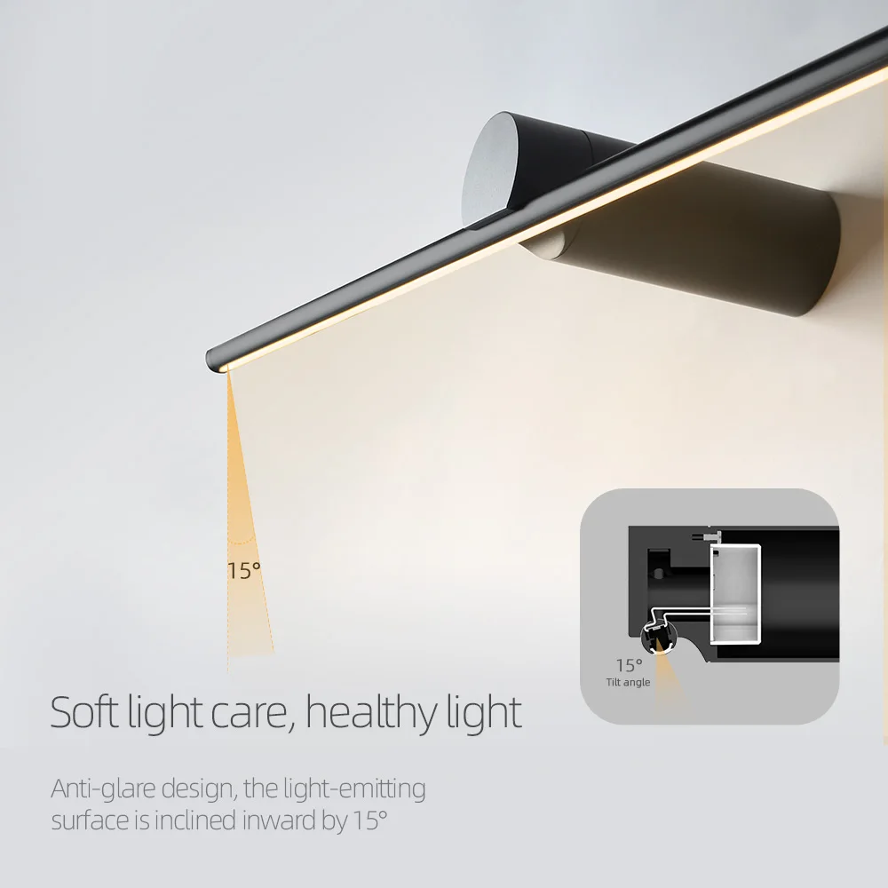 Aisilan house home decorative indoor living room waterproof long wall bracket picture with led light