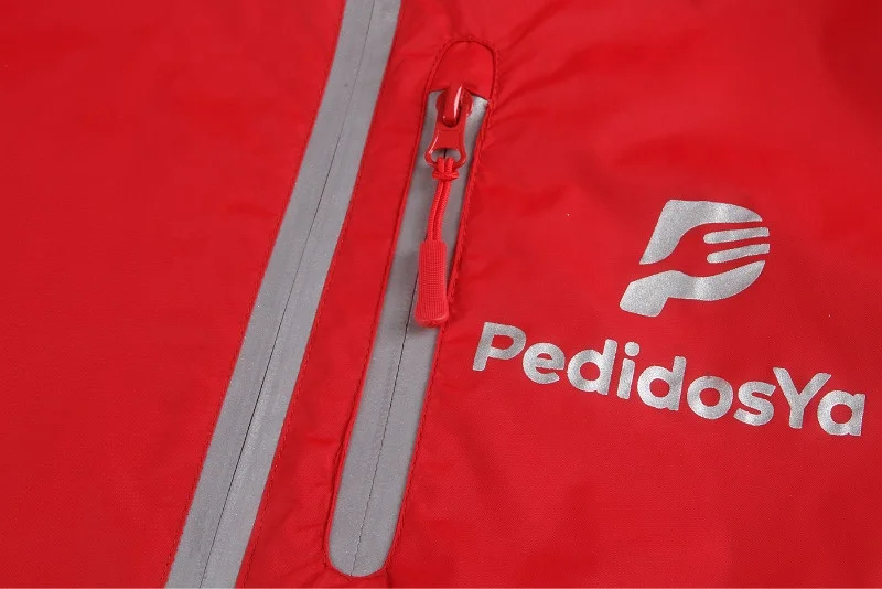 OEM customized logo waterproof windbreaker jacket for delivery