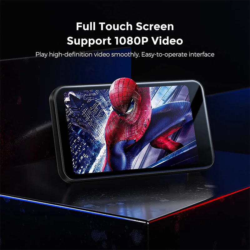 4 дюймов IPS HD сенсорный экран mp3 mp4 плеера с