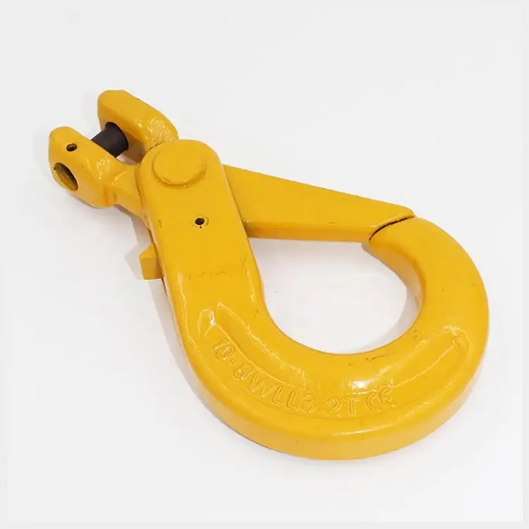 hot sell High quality clevis self locking lifting forged crane hook