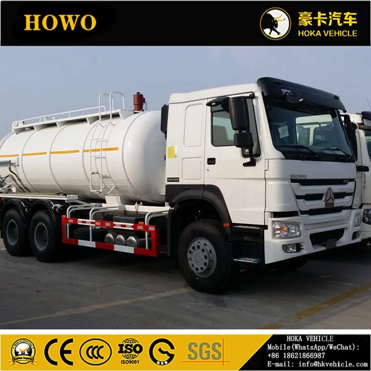SINOTRUK HOWO 6X4 336HP 15CBM VACUUM TANKER TRUCK SEWAGE TRUCK MODEL ZZ1257N4641W