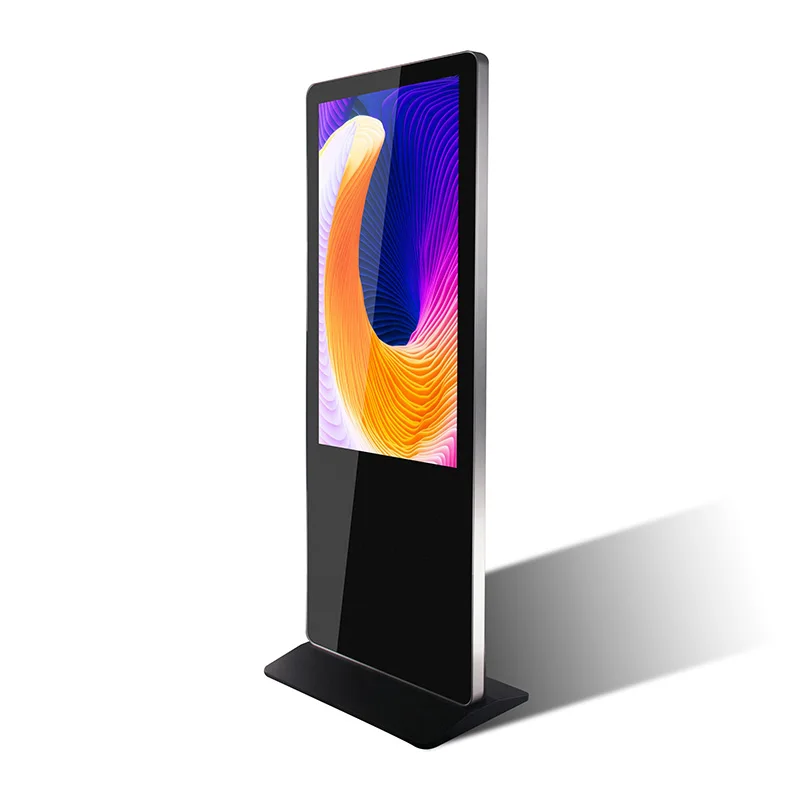 49' floor standing Android  digital signage and advertising display