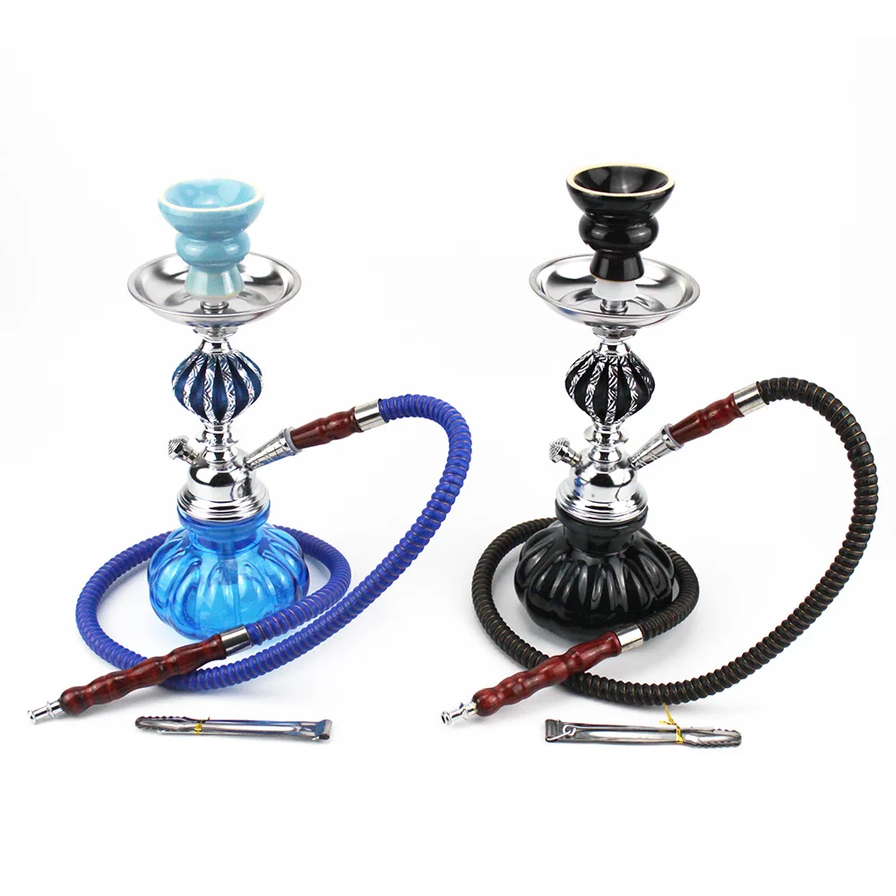 Hot Small Size Iron Hookah Nargila Travel Portable Hookah Pumpkin Shisha