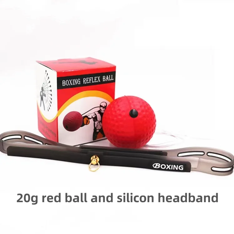 Boxing Reflex Ball Headband Set punching Ball on String Eye Coordination Speed Reaction set