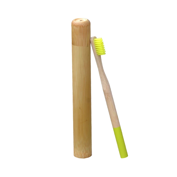 
100% organic dental infant atomy straw wood toothbrush ultra soft 