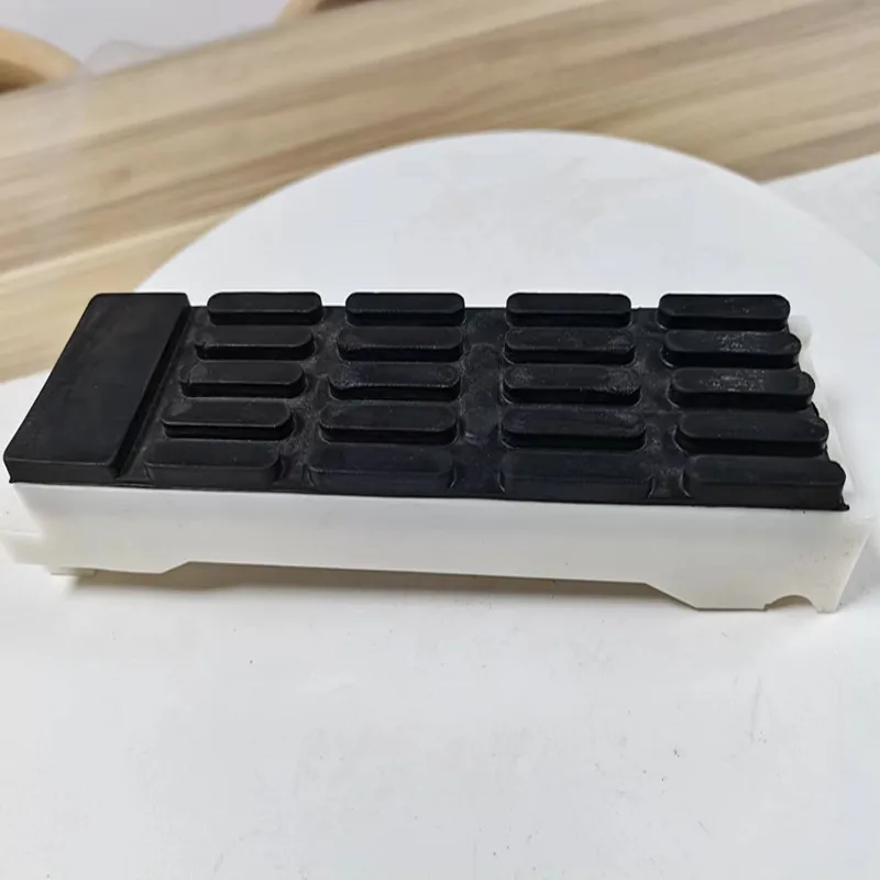 Glass straight edge machine Front splint edger Front and rear pressure plate black rubber strip