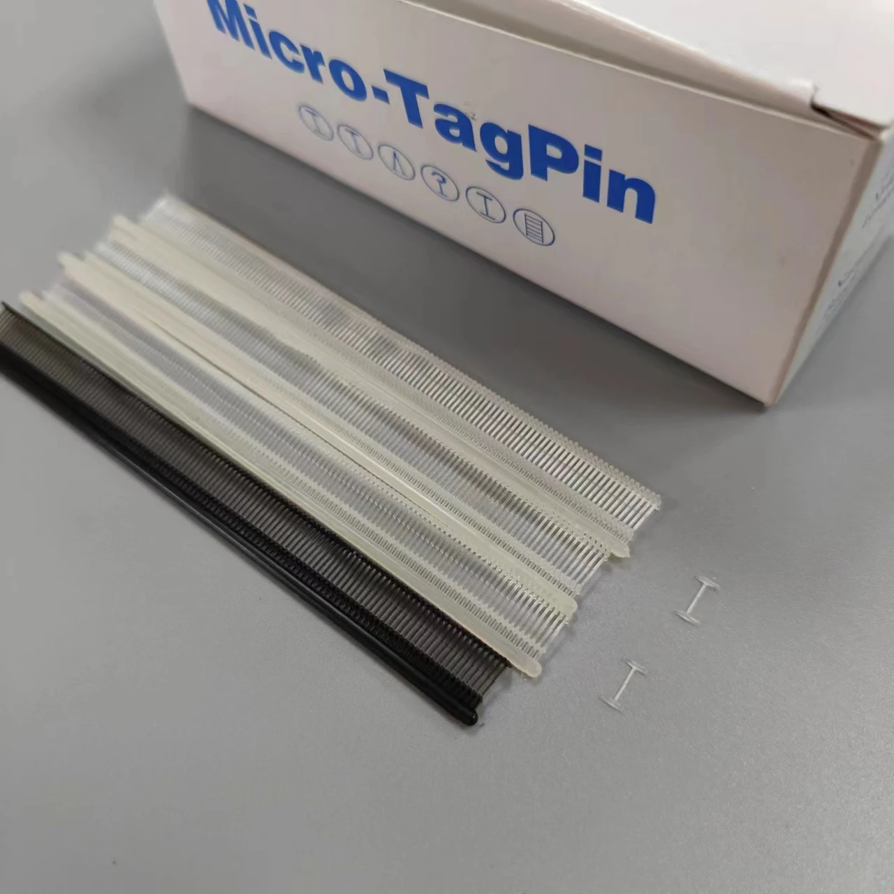 Wholesale Micro Nylon Pins T-end Mini Thin clothes tach plastic fastener garment tag pins