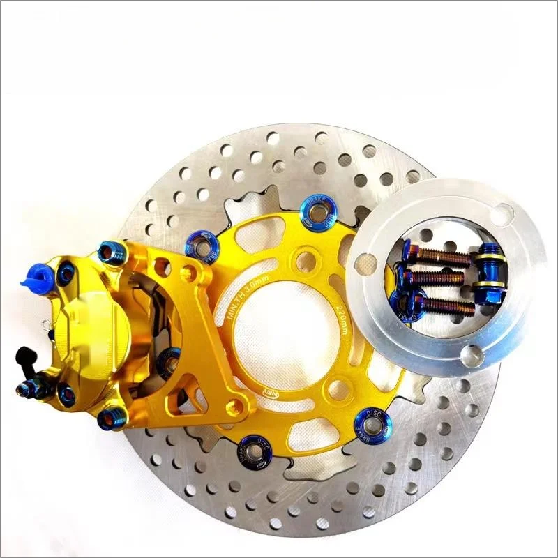 Low price Electric scooter motorcycle 16mm/20mm CNC general modified brake caliper disc brake set