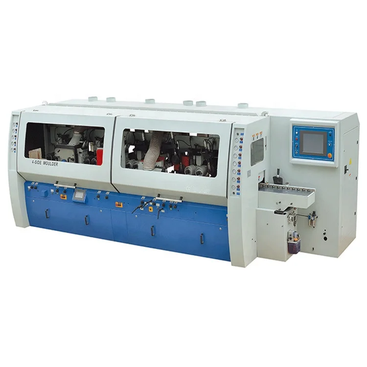 6 head Wood Moulding Machine Planer Four Side Moulder