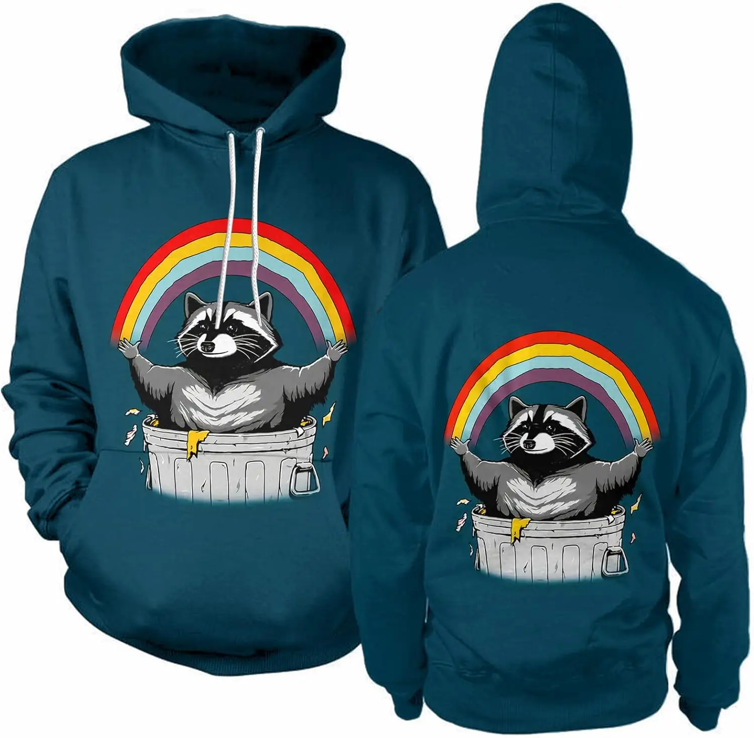 Fitspi Wholesale Custom Unisex 3d Novelty Hoodies Long Sleeve Pullover Sweatshirt For Men Women With Pockets